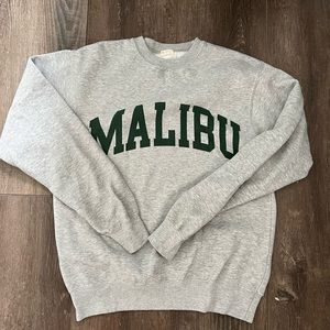 brandy melville malibu crewneck